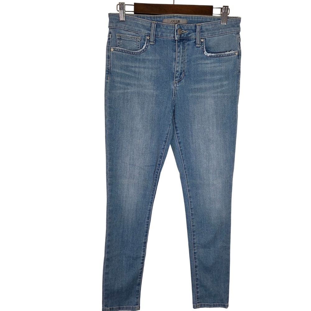 Joe's Jeans Skinny Jeans Womens 28 Mid Rise Stretch Medium Wash Denim